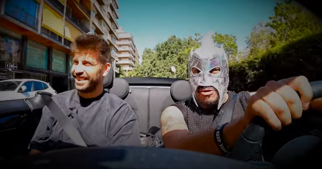 Gerard Piqué se sube al volante con el Escorpión Dorado en México