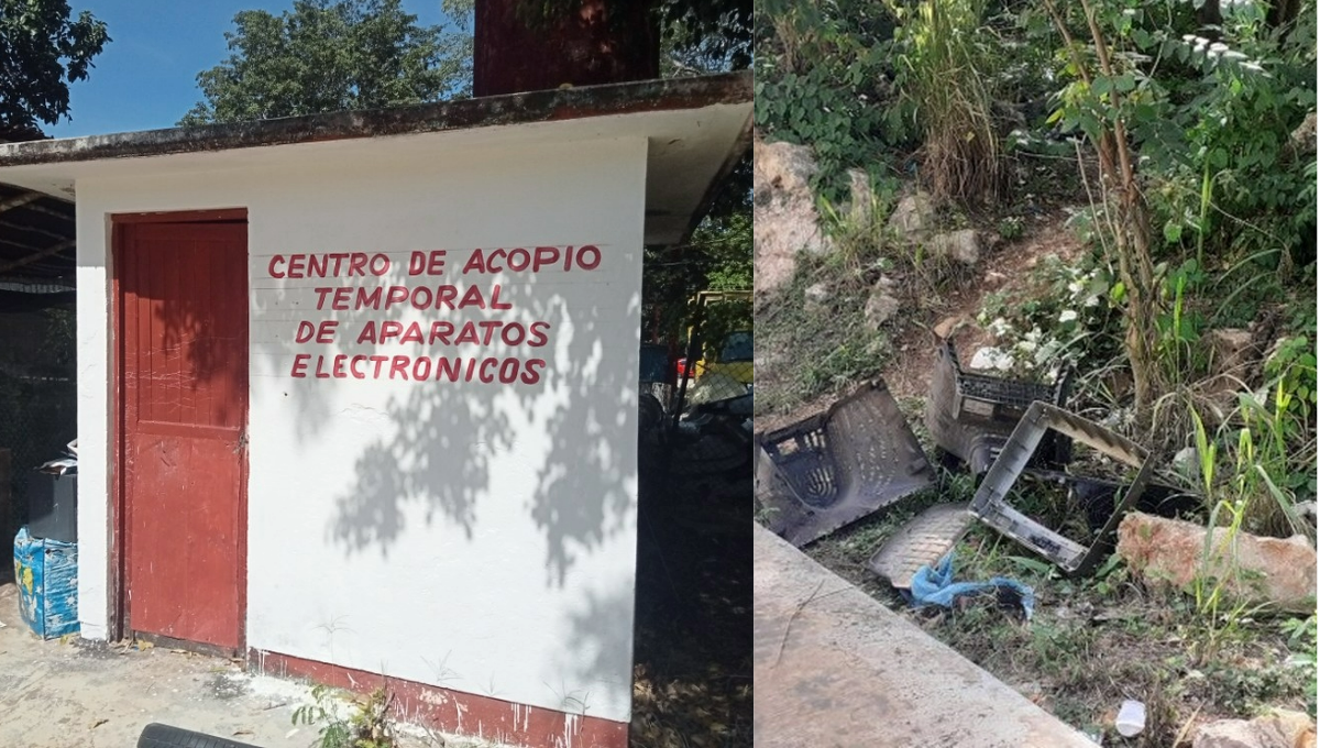 Habitantes de José María Morelos le hacen el 'feo' a la campaña de recolección de electrónicos