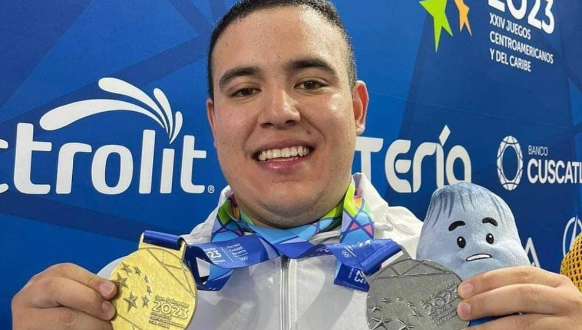 Josué Said Medina Andueza se midió como pesista en los Juegos Panamericanos