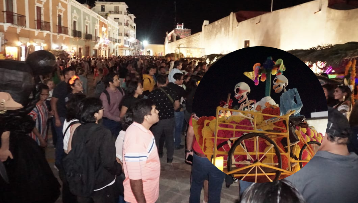 Concurso de altares llena de gente las calles del Centro de Campeche: EN VIVO