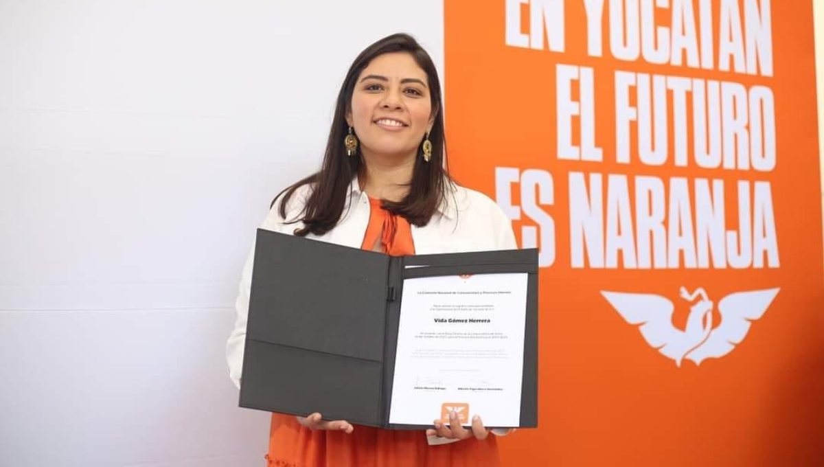 Diputada de Movimiento Ciudadano se inscribe como precandidata a Gobernadora de Yucatán en 2024