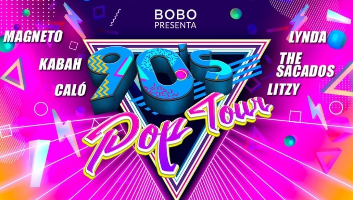 Reagendan show de los 90’s Pop Tour en Mérida por problemas de logística