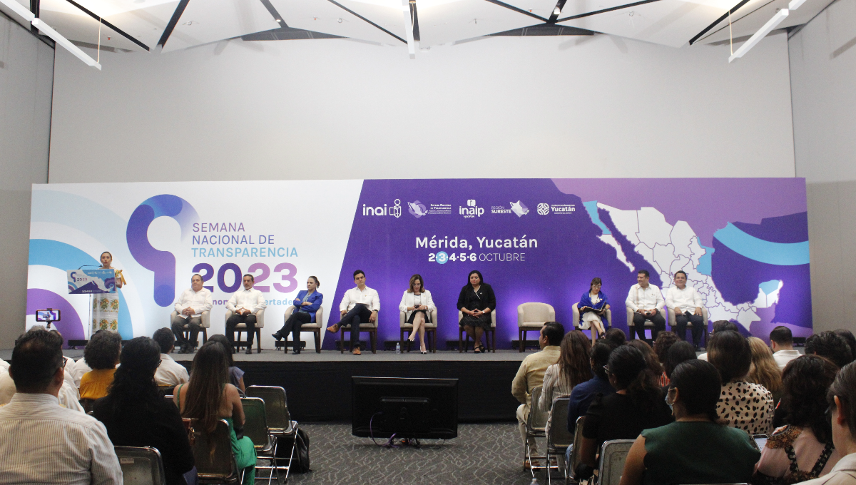 Mérida, sede de la segunda jornada de la Semana de Transparencia del Inaip