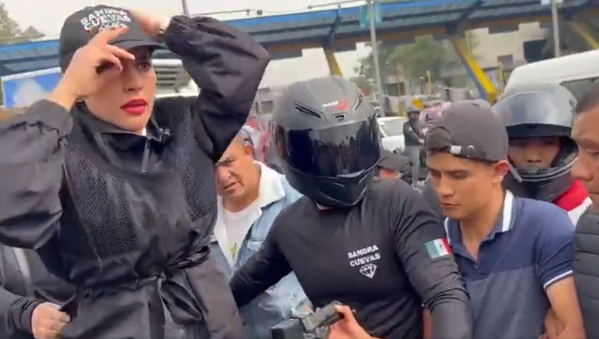 Locatarios enfrentan a Sandra Cuevas en la Central de Abastos de Iztapalapa: VIDEO