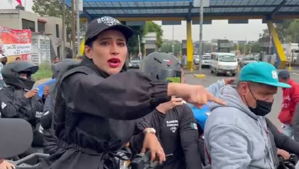 Sandra Cuevas acuso que sufrió agresiones en su visita a la Central de Abastos