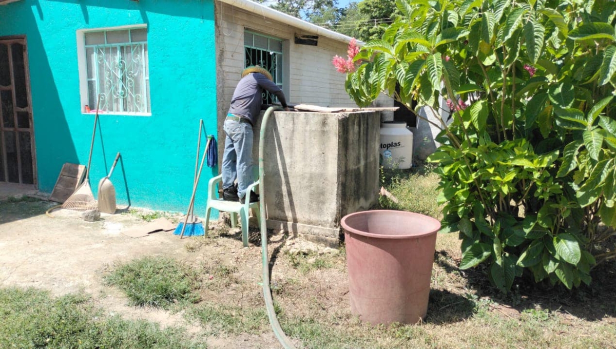 Exhiben a morosos de agua potable de la localidad del Desengaño en Candelaria, Campeche