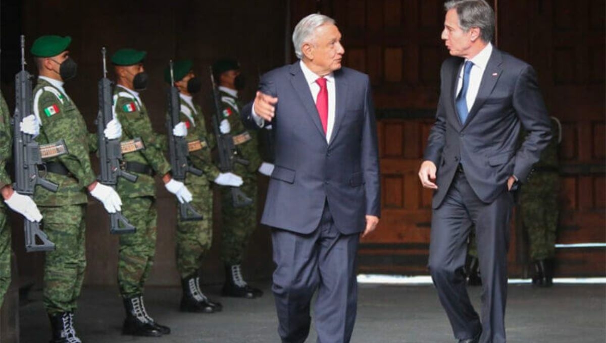 El presidente Andrés Manuel López Obrador y Antony Blinken, secretario de Estado de estados unidos, sostendrán una reunión en Palacio Nacional