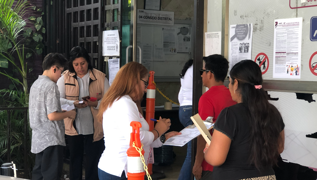 INE Quintana Roo: Más de 40 mil personas podrían quedarse sin votar