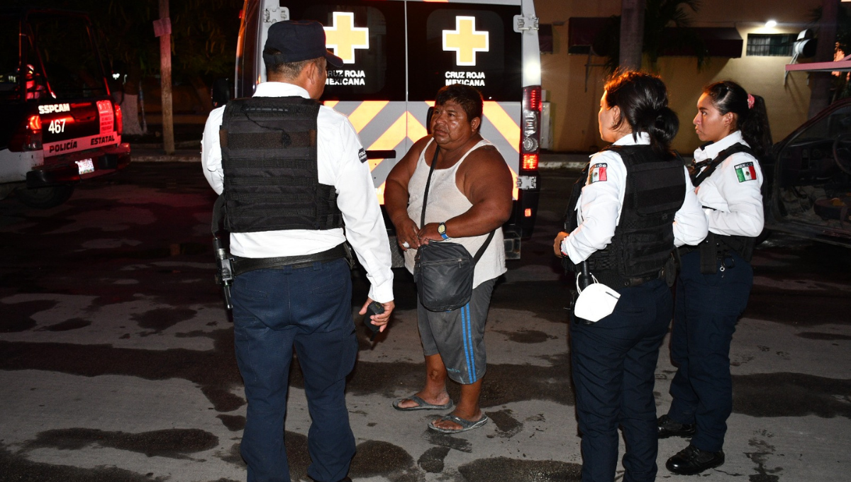 Pelea entre albañiles en Campeche deja un hombre lesionado