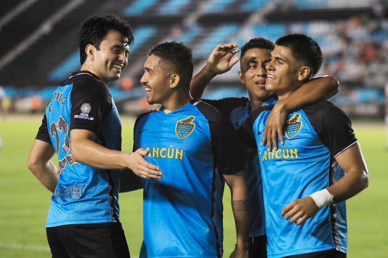 Cancún FC vence a Leones Negros, líderes del torneo y avanza en la tabla general