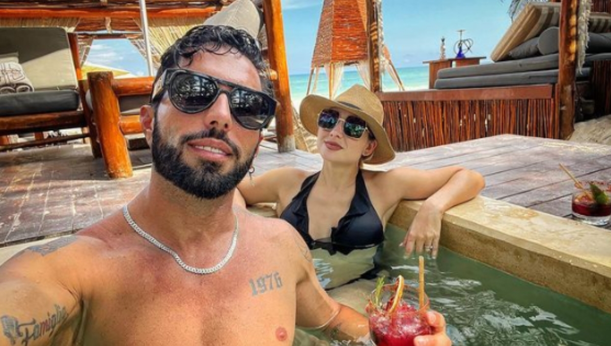 Poncho de Nigris y Marcela Mistral disfrutan de unas vacaciones en Cancún, ¡solteros!