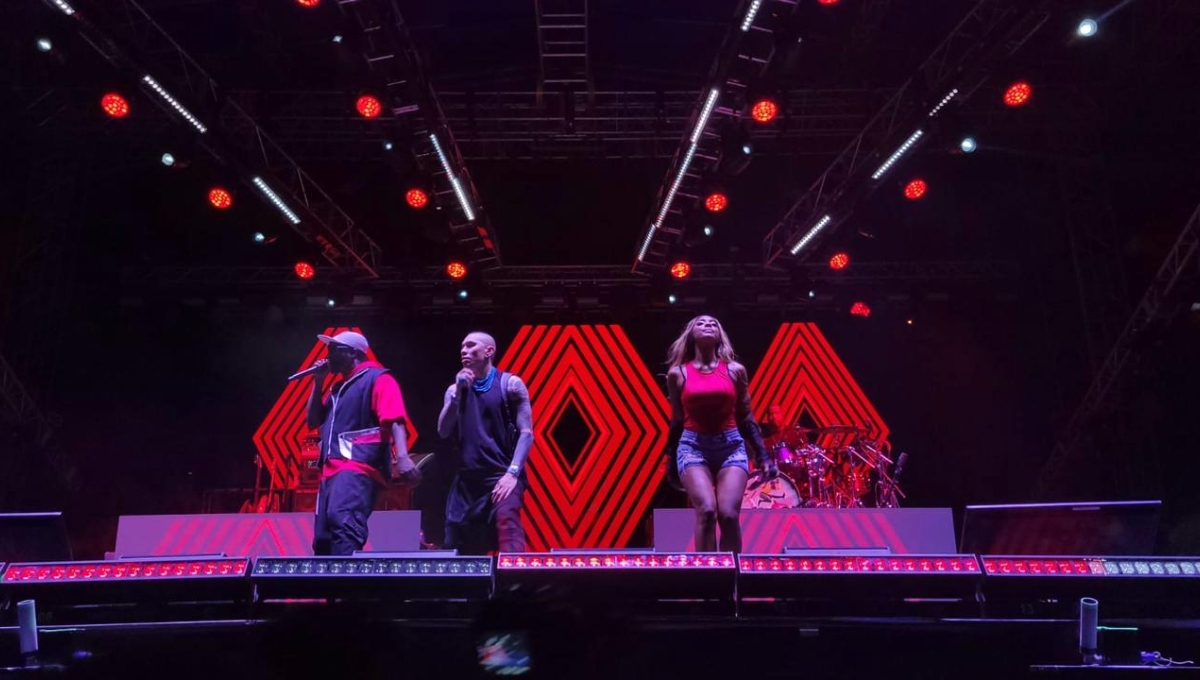 Así se vivió el concierto de Black Eyed Peas en Cancún