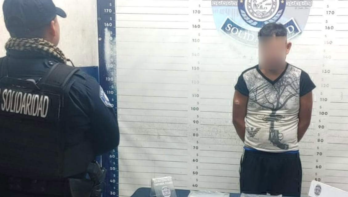 Detienen a presuntos vendedores de droga en Playa del Carmen