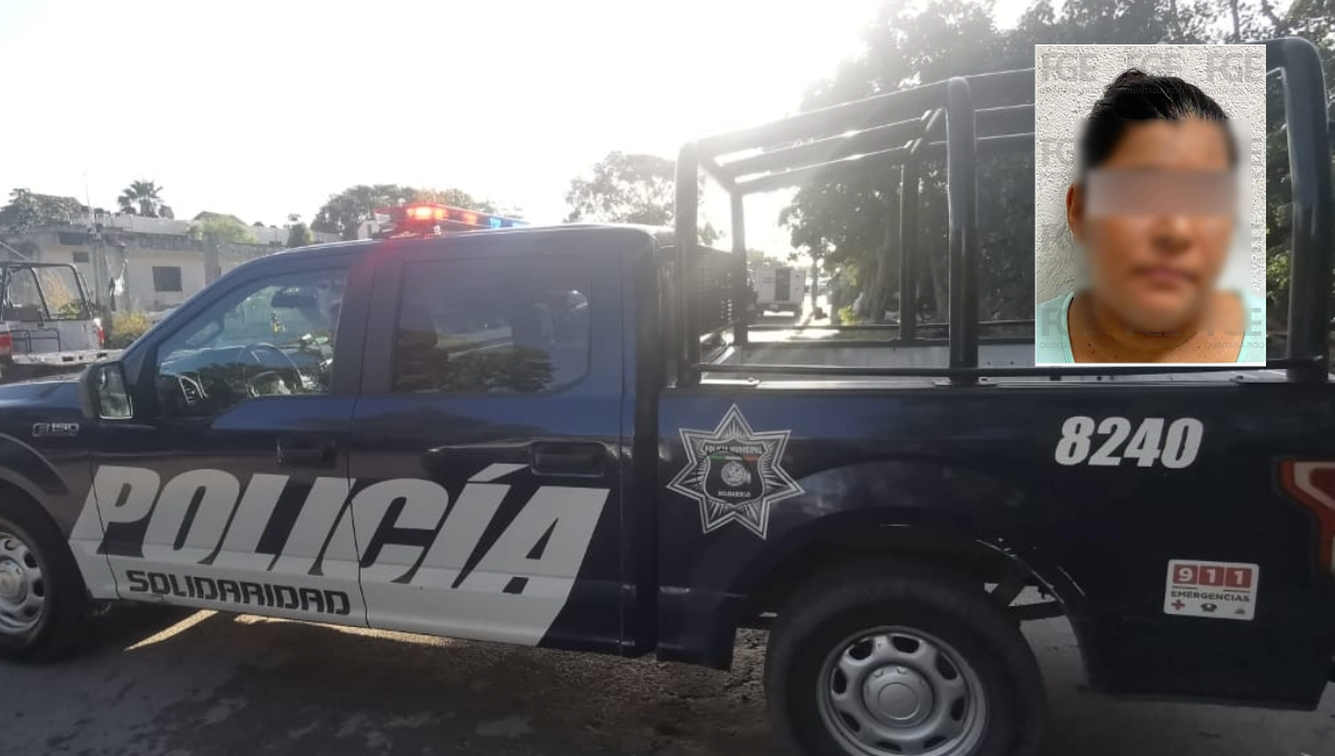 FGE Quintana Roo detiene a presunta asesina de un hombre en Playa del Carmen