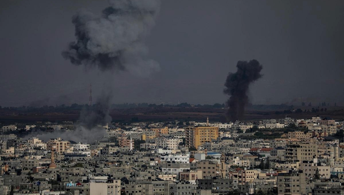 Los religiosos visitaban Israel cuando aviones de combate destruyeron la Torre Gaza