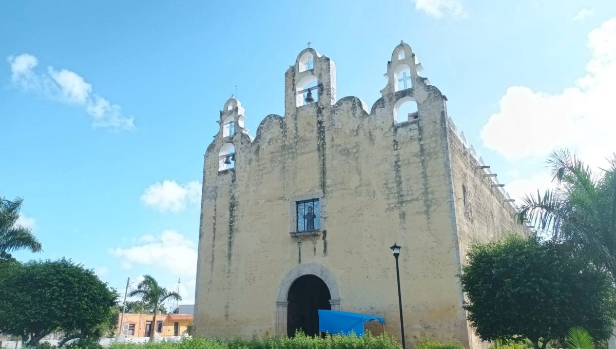 Parroquia de Telchac Pueblo, Yucatán, destaca como el nuevo atractivo turístico del poblado