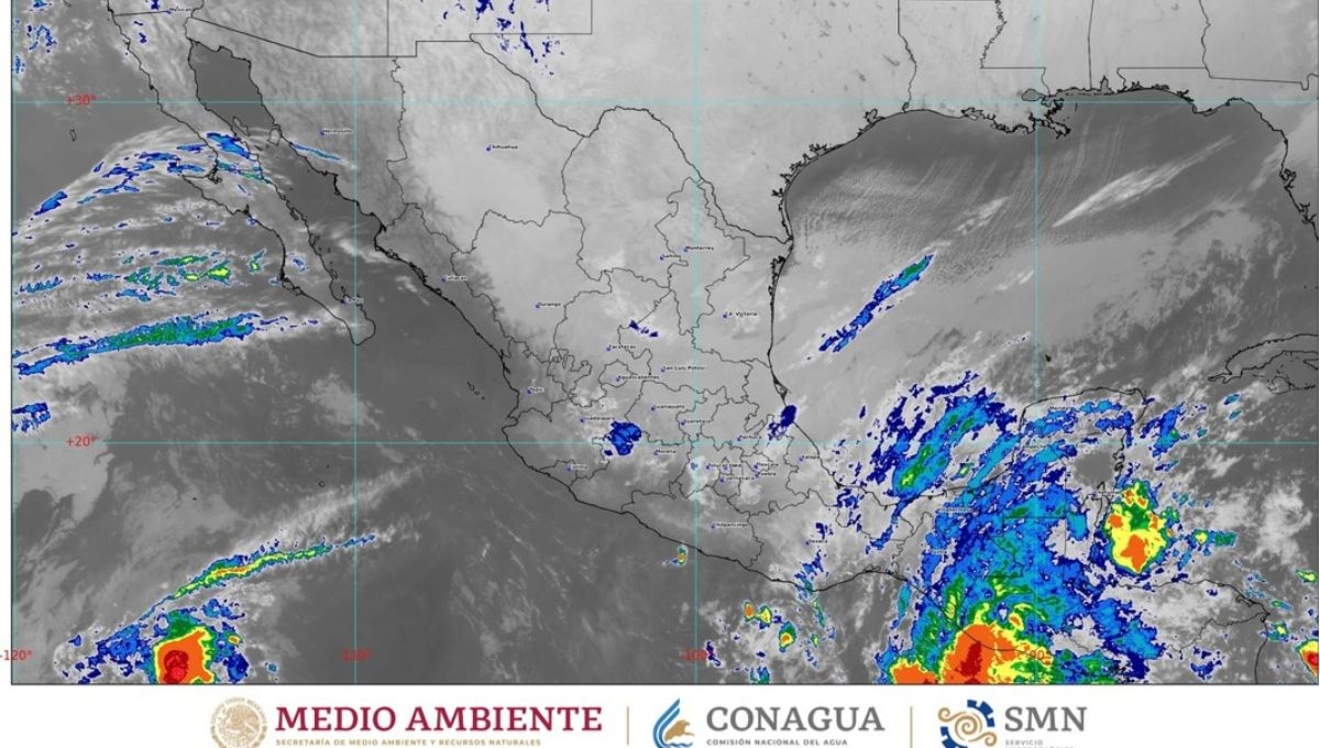 Tormenta Tropical Pilar se localiza a 350 kms. del Río Suchiate