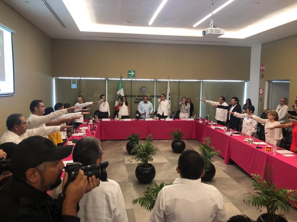 INE instala el Consejo Local de Yucatán para las elecciones de 2024