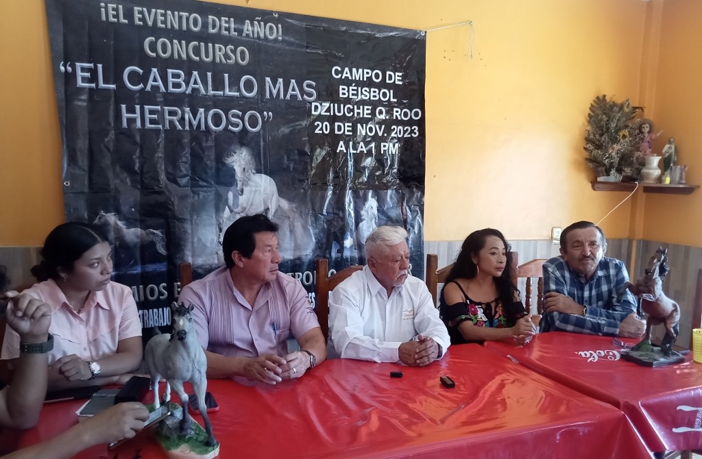 Anuncian en José María Morelos concurso 'El Caballo Más Hermoso'