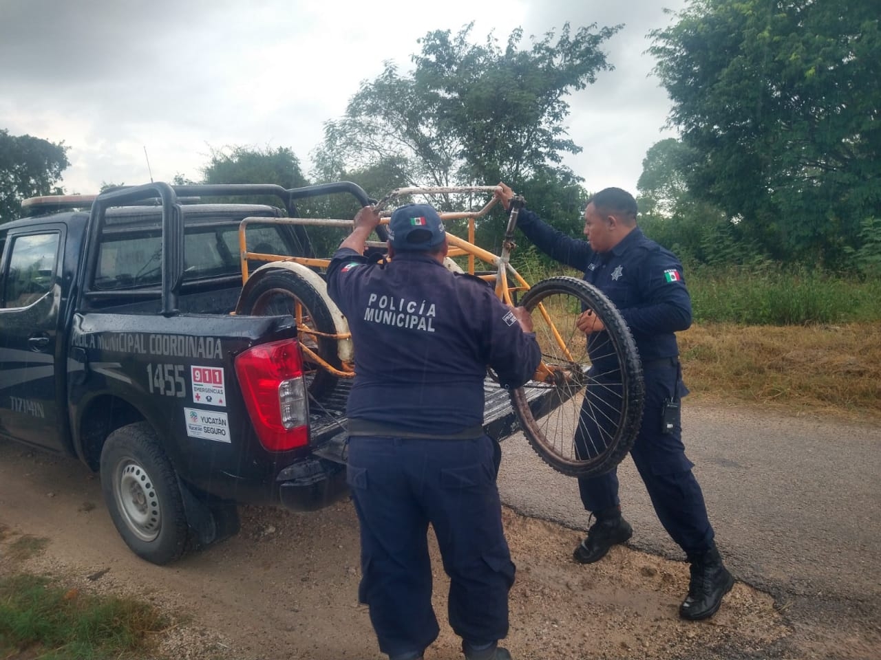Abuelito halla su triciclo en venta a través de Facebook luego de ser robado en Tizimín