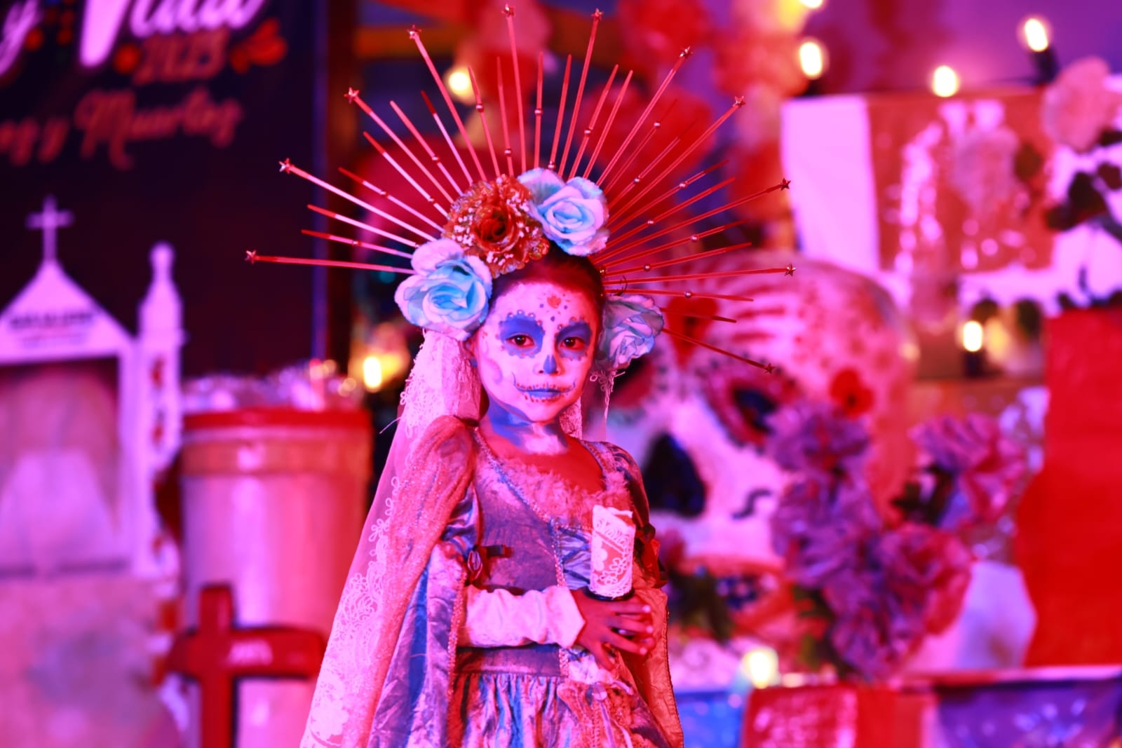 Niños disfrutaron de una noche de Halloween en Isla Mujeres