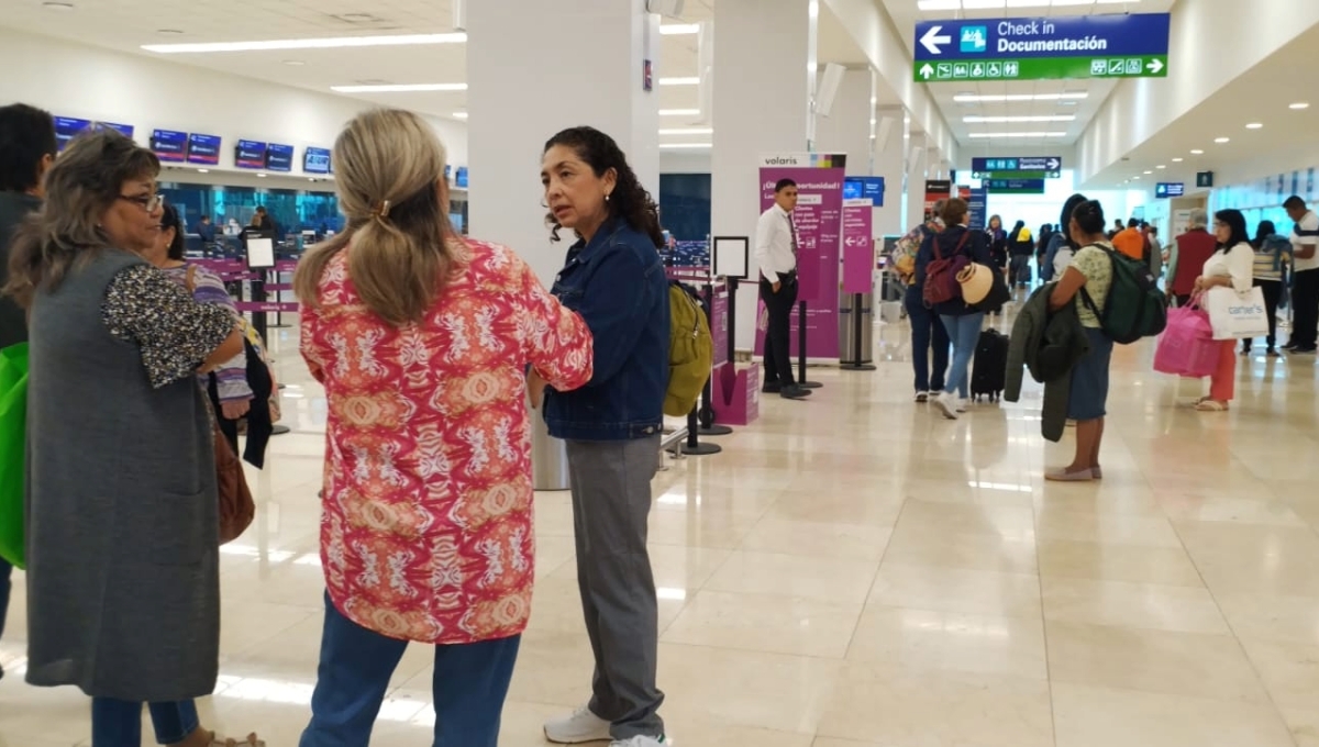 Vuelo de Tijuana-Mérida llega con un atraso de más de 20 minutos este viernes