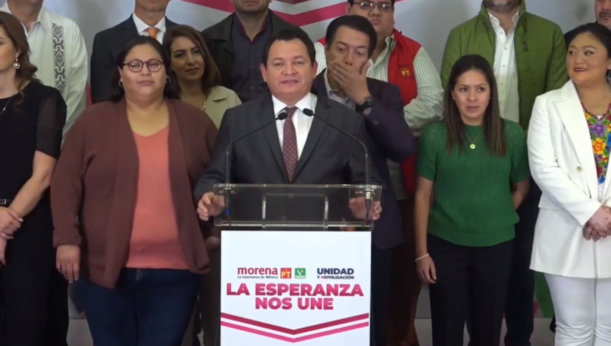 Joaquín Díaz Mena agradece a militantes de Morena por su apoyo en la encuesta