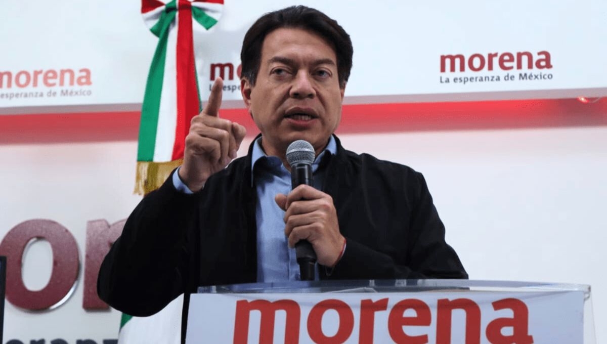 Mario Delgado, líder nacional de Morena, dara a conocer a los ganadores de la encuesta para la gubernatura en Puebla en 2024.