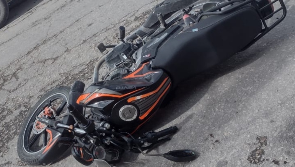 Los dos motociclistas fueron trasladados a un hospital