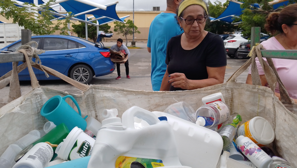 Reciclatón en Cancún reúne más de 80 kilos de pet