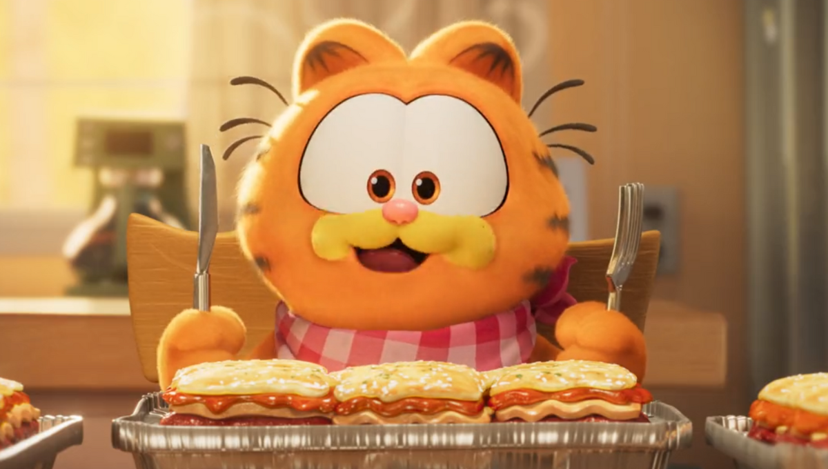 'Garfield': Revelan tráiler del famoso gato que ama la lasaña, ¿cuándo se estrena?