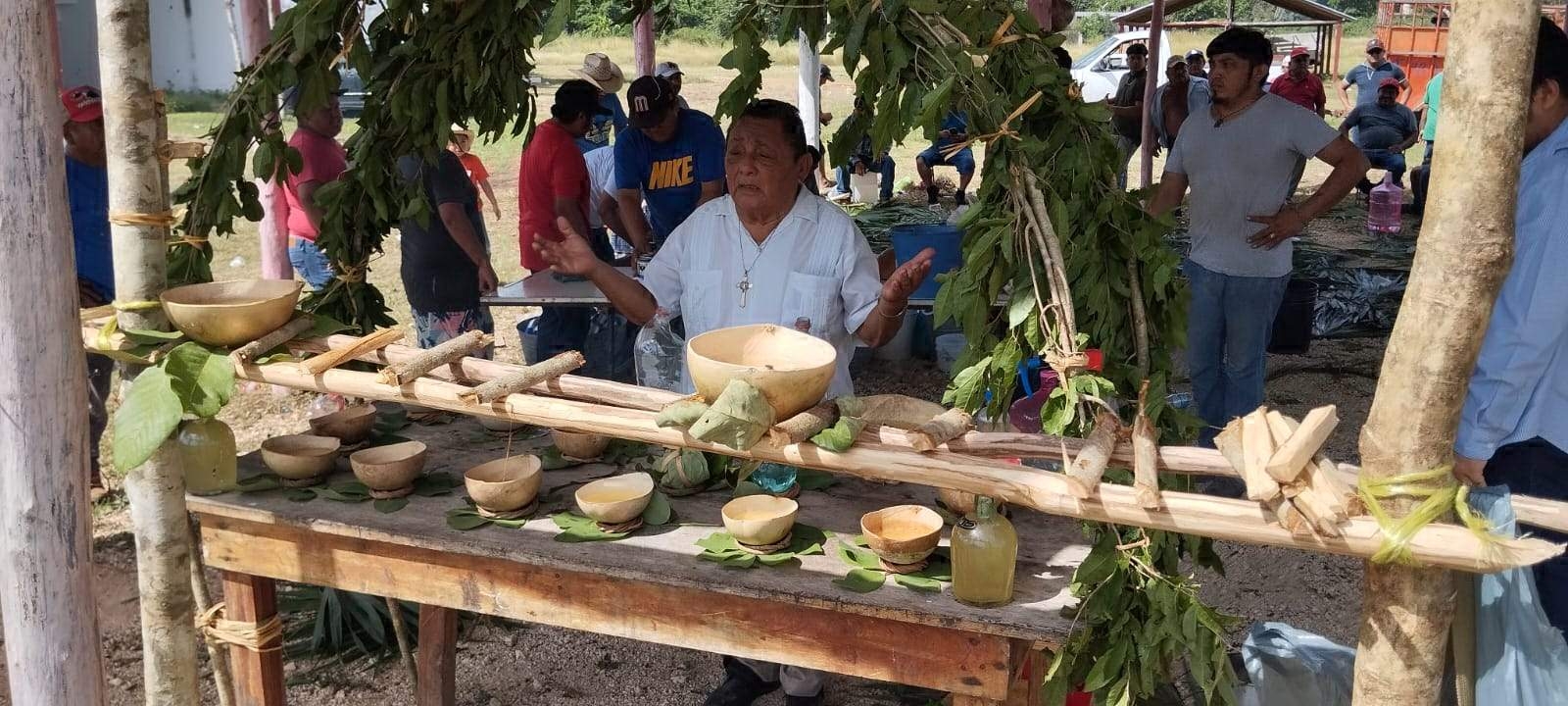 Con un antiguo ritual maya inicio de los preparativos para la Feria Tradicional a la Virgen de la Inmaculada Concepción