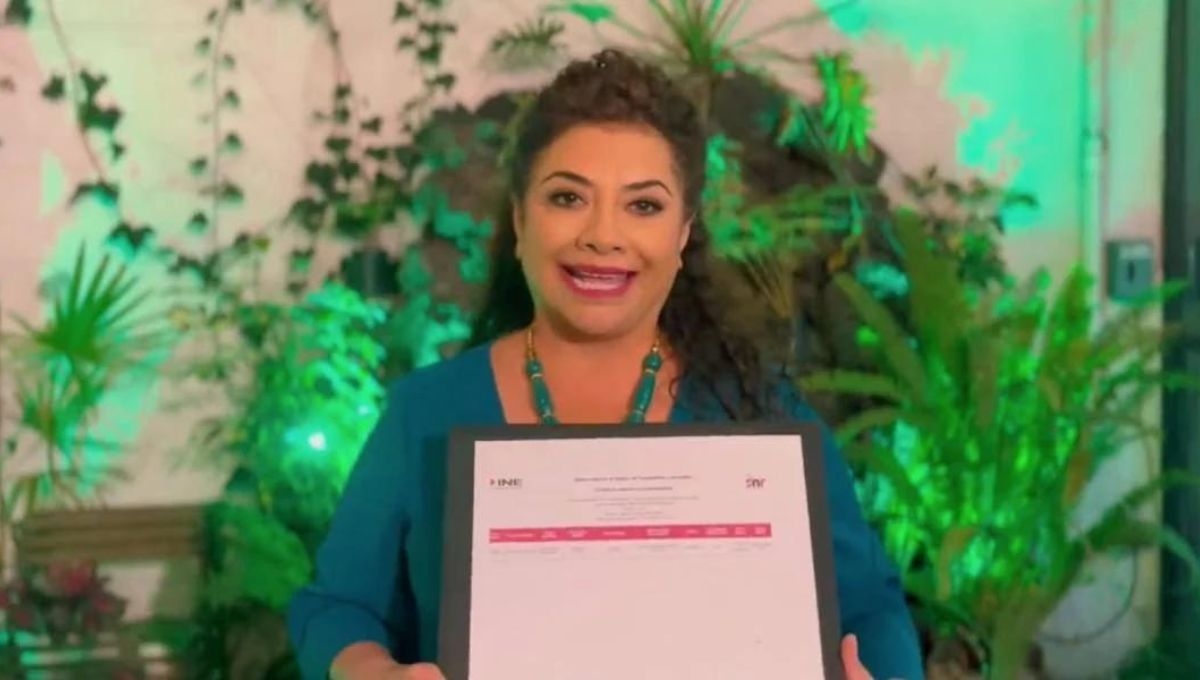 Clara Brugada se registra como precandidata única de Morena en la CDMX