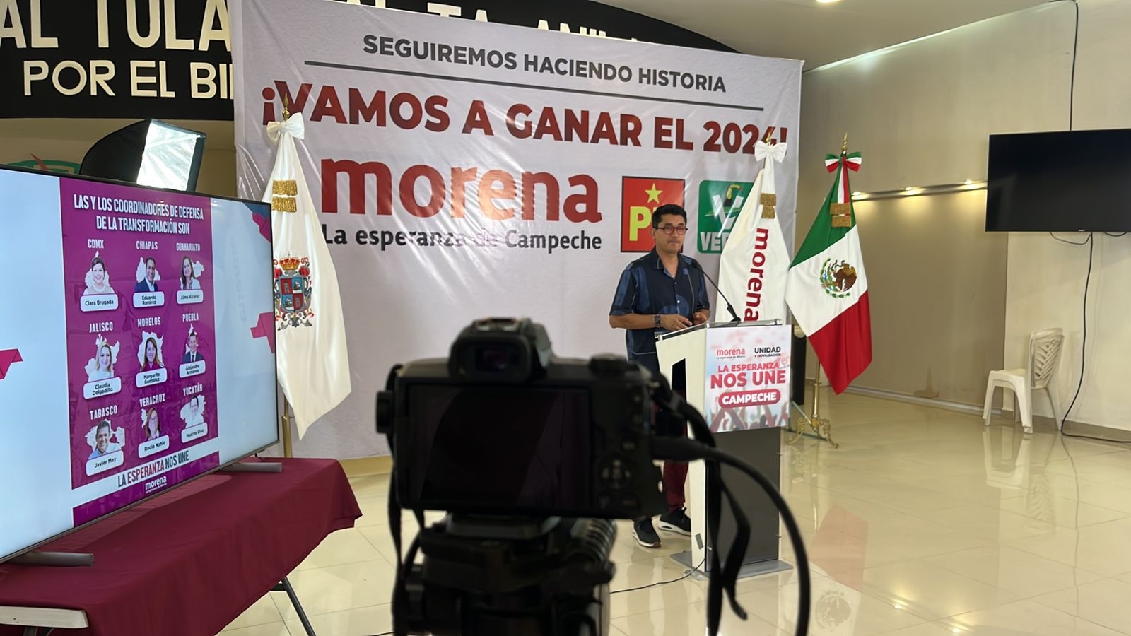Los candidatos a alcaldes de Campeche de Morena también se elegirán por una encuesta