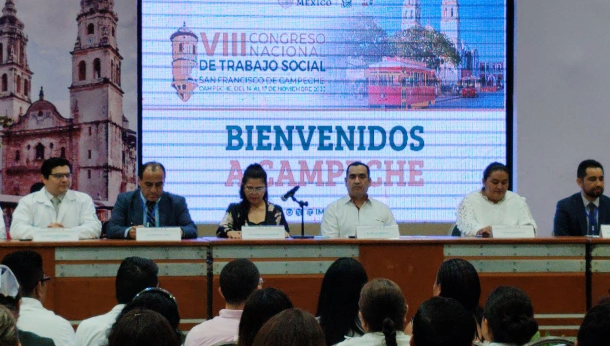 Inauguran el Octavo Congreso Nacional de Trabajadores Sociales en Campeche