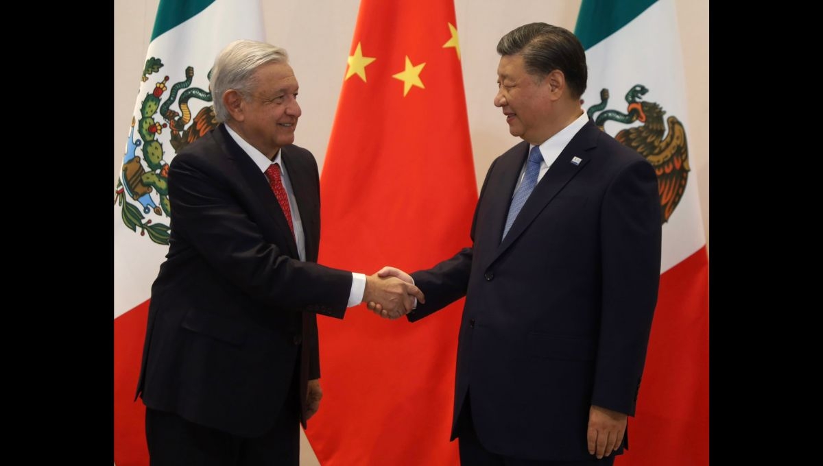 Andrés Manuel López Obrador tuvo una reunión con el presidente de China, XI Jinping, durante su visita a San Francisco, California, donde participa en la Cumbre de la APEC.