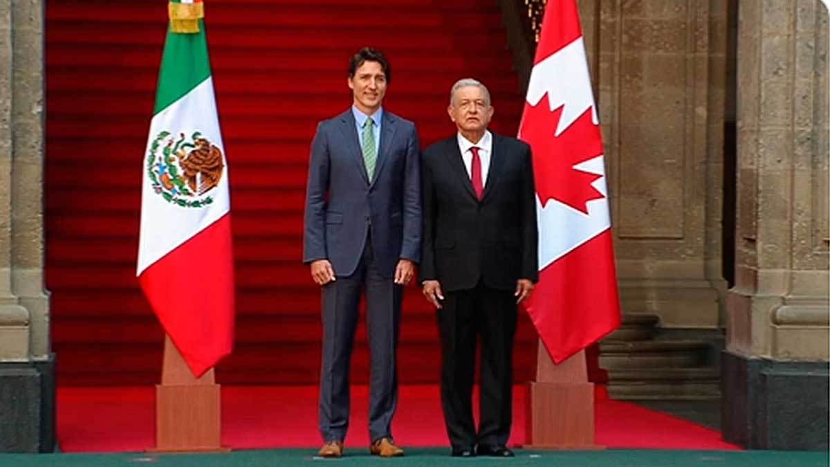 AMLO inicia reunión bilateral con Canadá en San Francisco