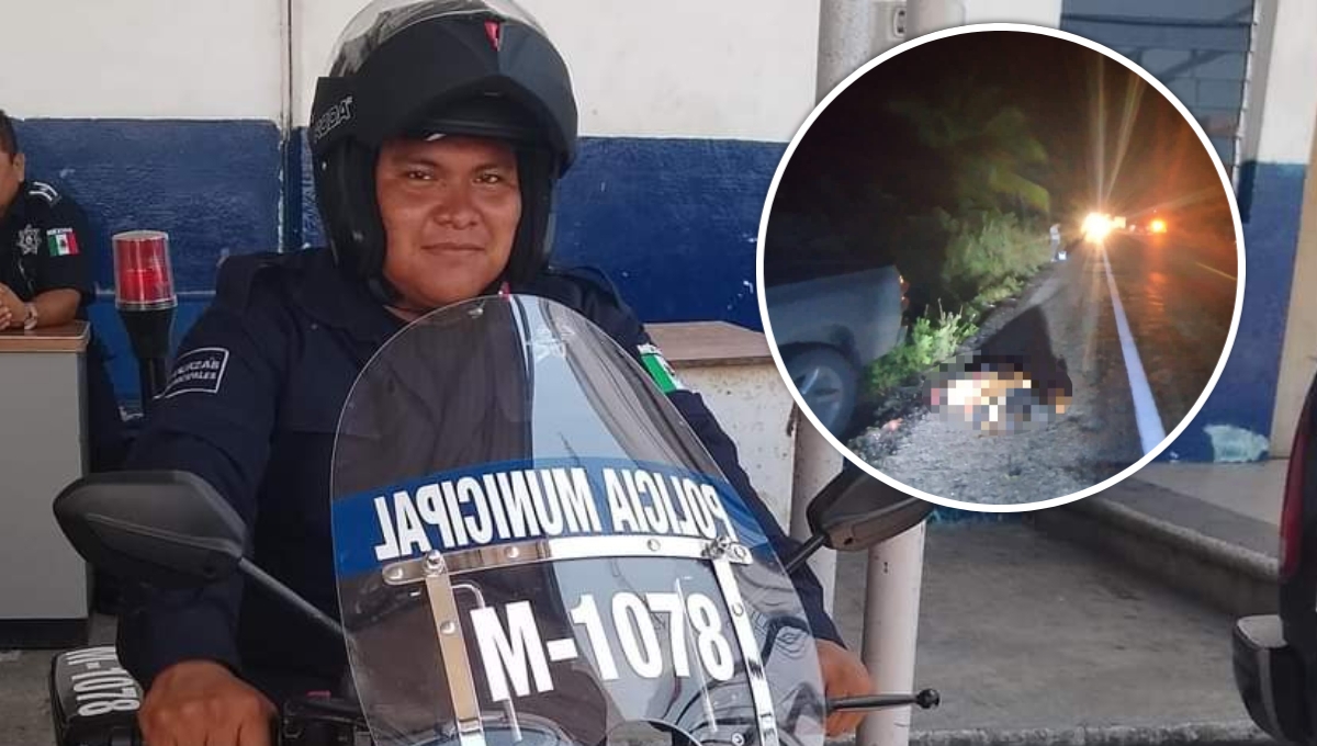 Conductor le destroza las piernas a un policía de Ciudad del Carmen
