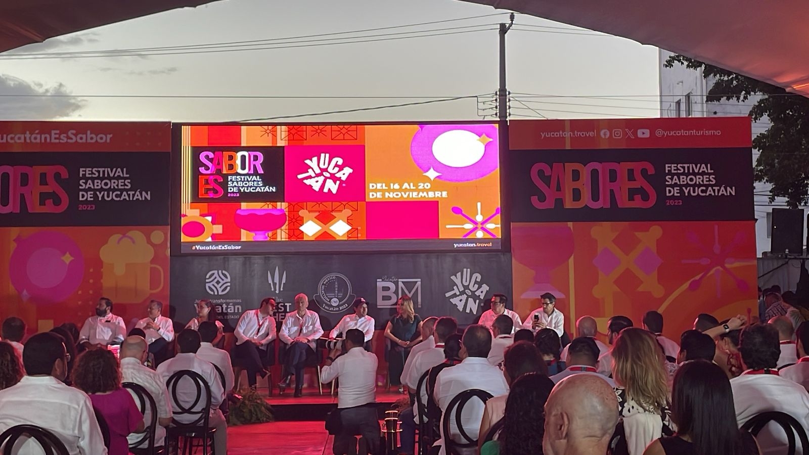 El Festival Sabores de Yucatán se realiza en la ciudad de Mérida