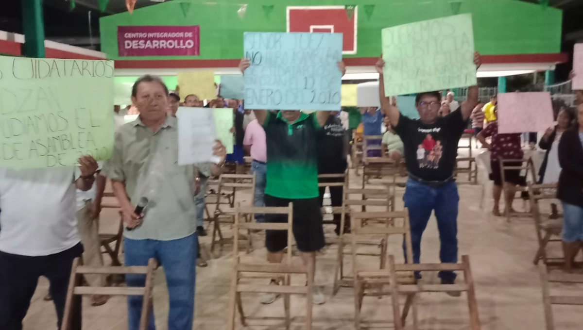 Ejidatarios de Dzan, Yucatán, denunciarán corrupción sufrida hace más de 10 años