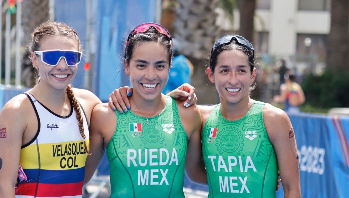 Juegos Panamericanos 2023: México hace historia en el Triatlón Femenil y se lleva el 1-3