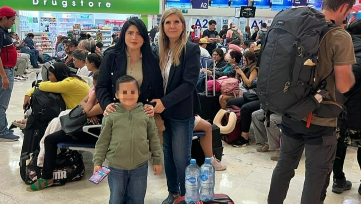 Aeropuerto de Cancún: Familia cancunense se da una 'escapatida' a la CDMX para ver a Luis Miguel