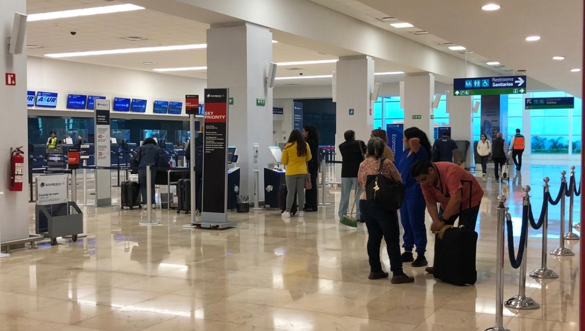 Aeropuerto de Mérida: Volaris atrasa más de dos horas vuelo proveniente de Tijuana