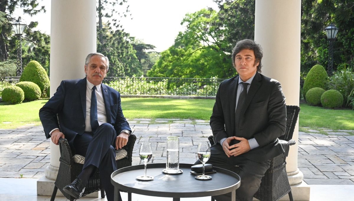 Javier Milei se reúne con Alberto Fernández para acordar la transición en Argentina