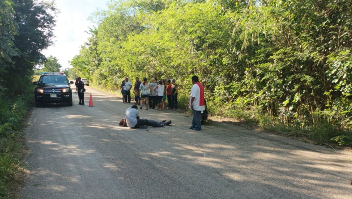 Personas que se encontraban en el lugar de los hechos mencionaron la importancia de conducir con precaución