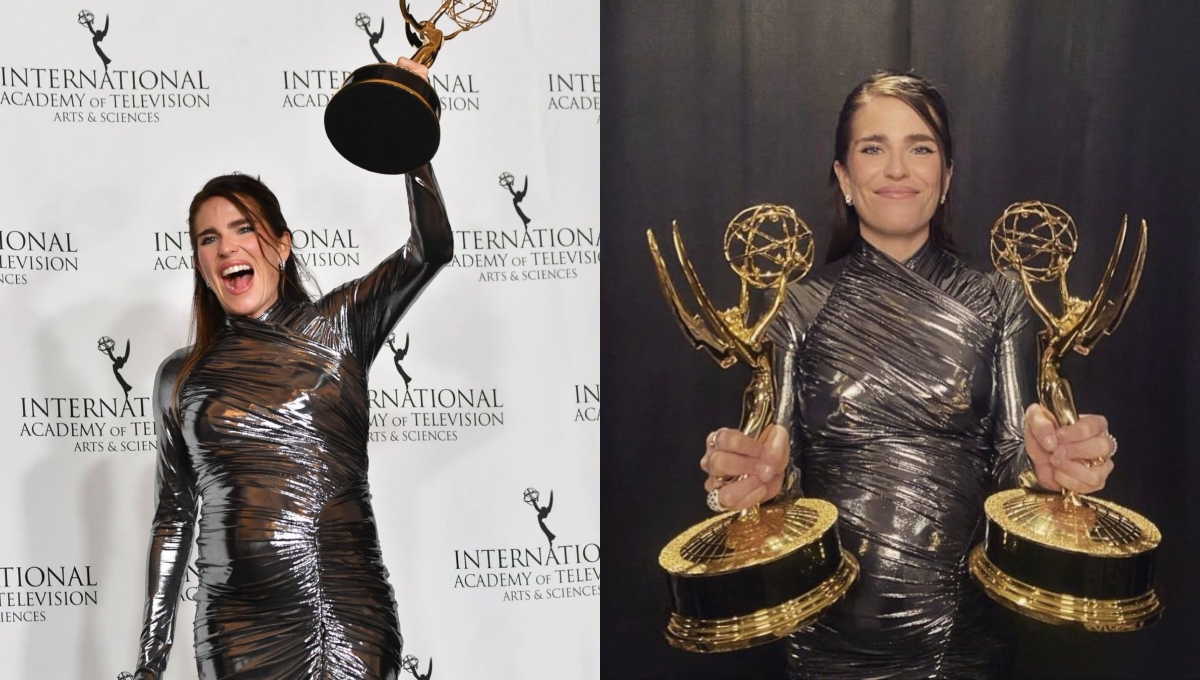 Karla Souza gana dos premios Emmy y anuncia su tercer embarazo