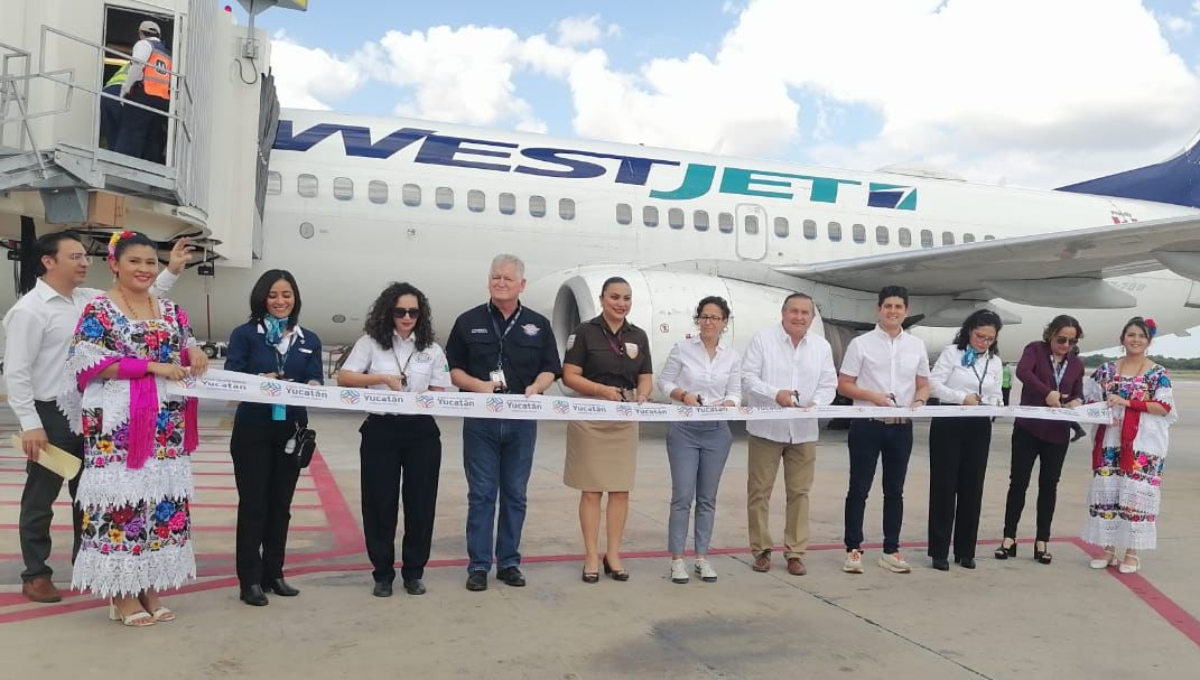 Por temporada de Invierno, WestJet reactiva vuelo Toronto-Mérida
