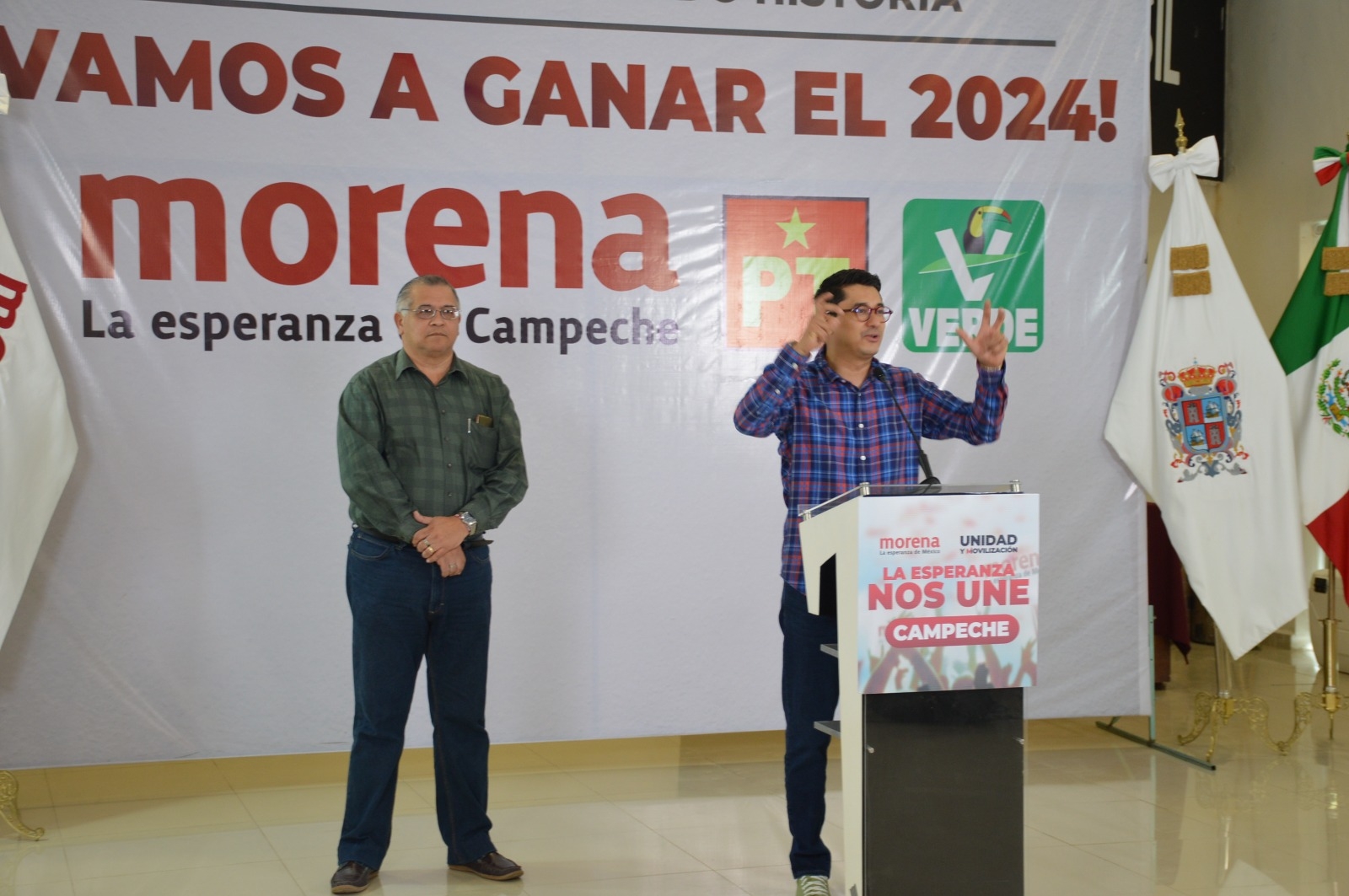 Los mejores posicionados en la encuesta serán los candidatos de Morena en Campeche