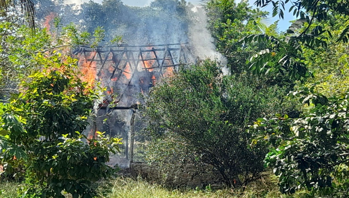 Hombre es detenido por incendiar una casa en Peto, Yucatán