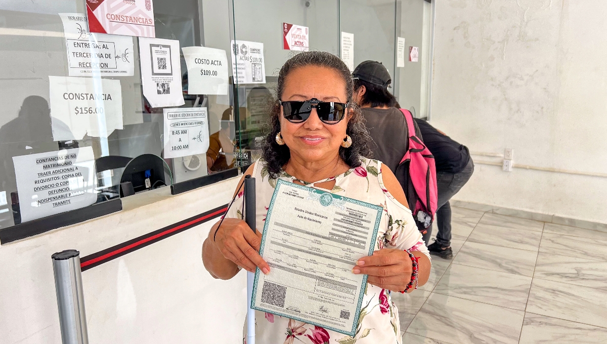 Registro Civil Campeche: ¿Cuánto cuesta un acta de nacimiento en braille?